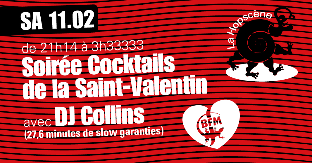 Soirée Cocktails de la Saint-Valentin