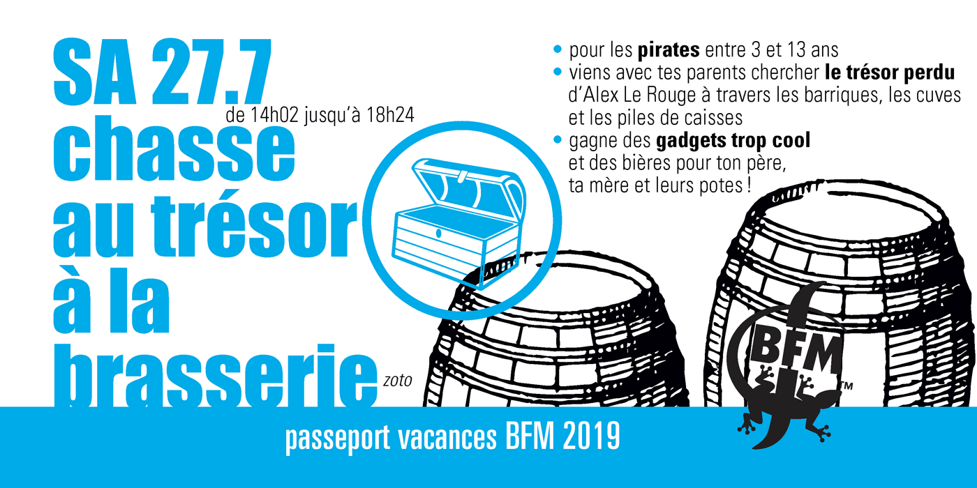 Passeport vacances 2019 Chasse au trésor