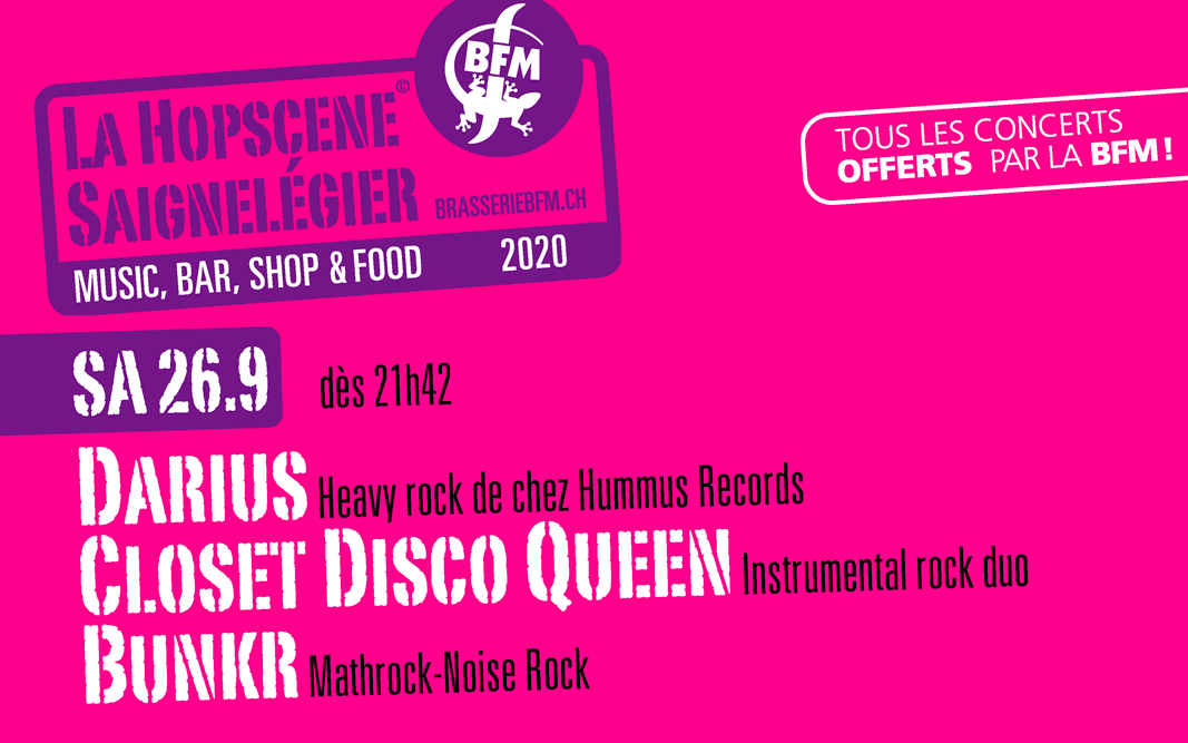 Darius Heavy + Closet Disco Queen + Bunkr